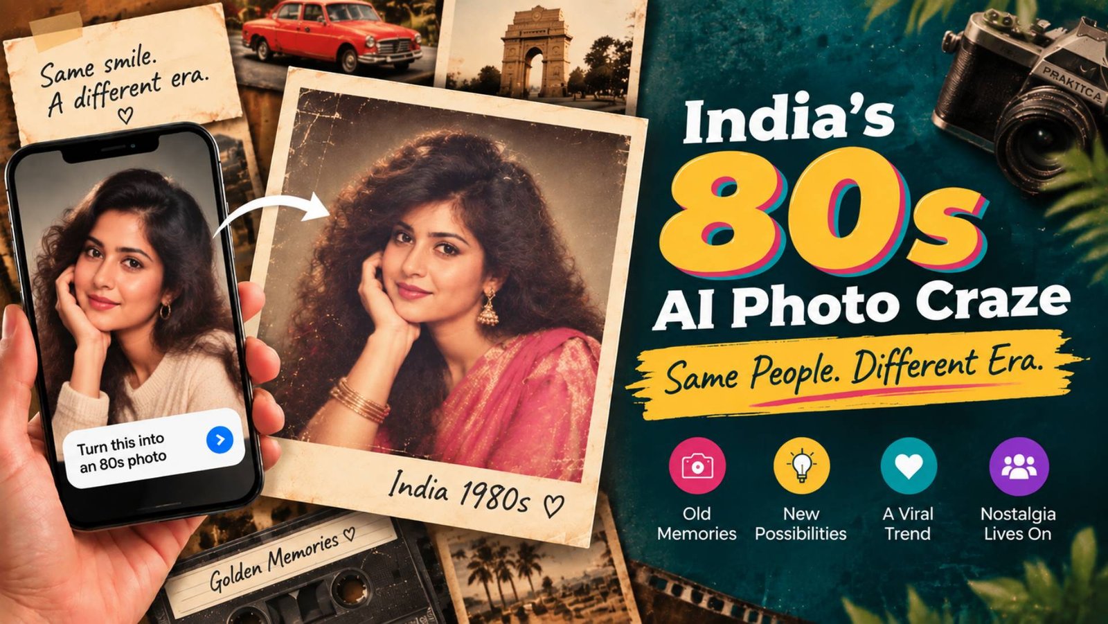 1980s AI Photo Trend